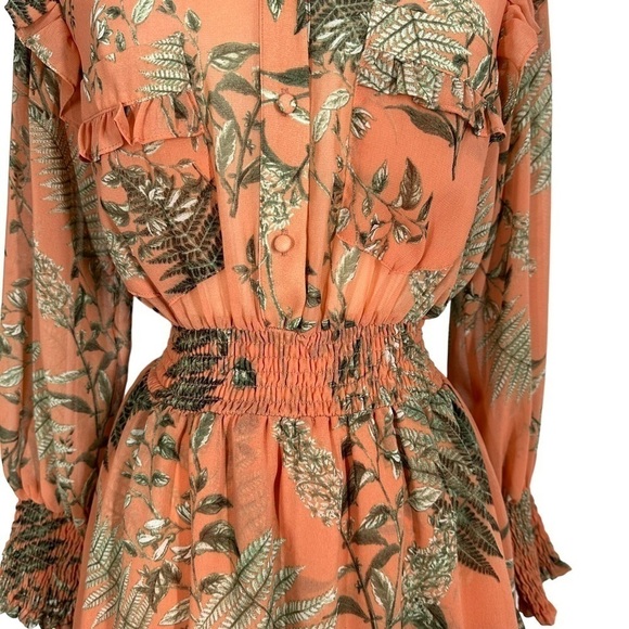 MISA Niamat Shirt Dress in Summer Fern - Picture 3 of 8